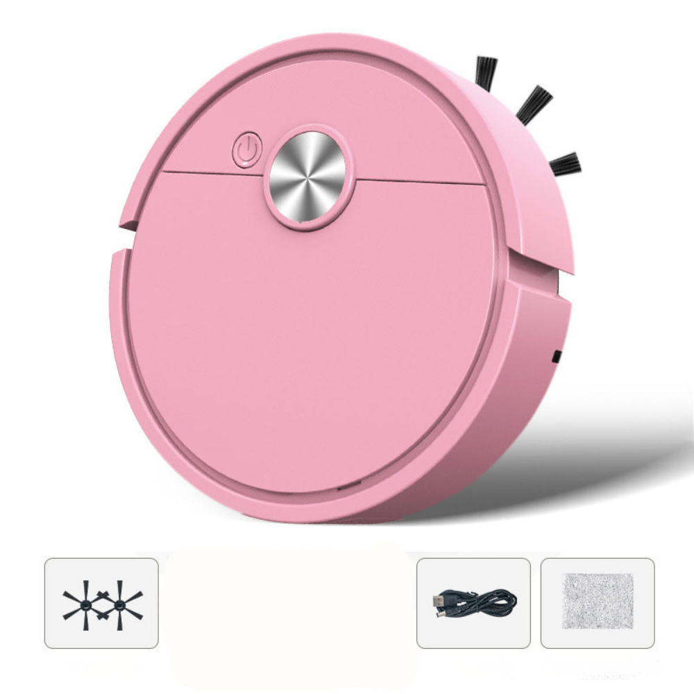 Vacuum Robot with Mopping Function Compact Quiet 3-in-1 Cleaning