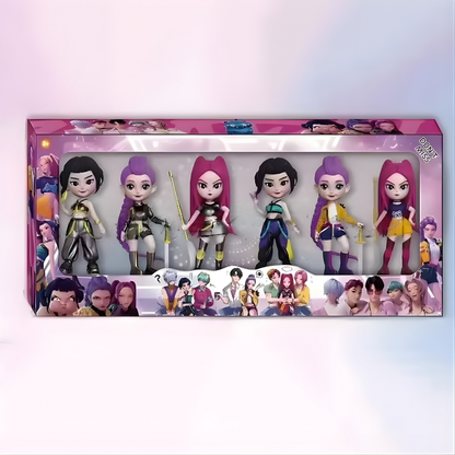 Kpop Sammelfiguren Set Dekoration PVC Actionfiguren Kollektion