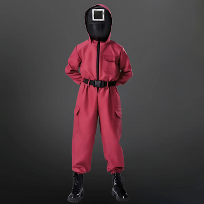Kostüm Polyester Uniform Overall Maske