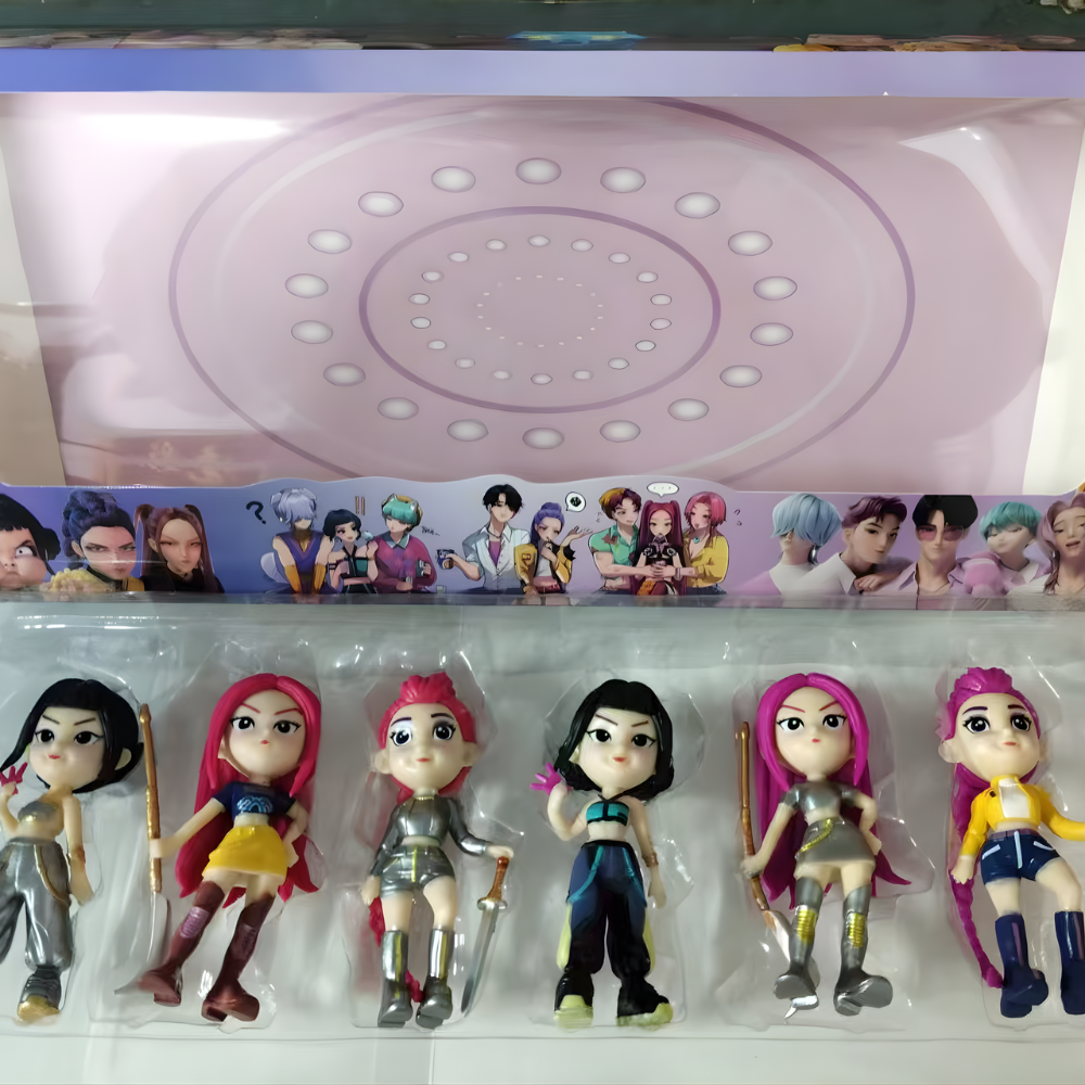 Kpop Sammelfiguren Set Dekoration PVC Actionfiguren Kollektion