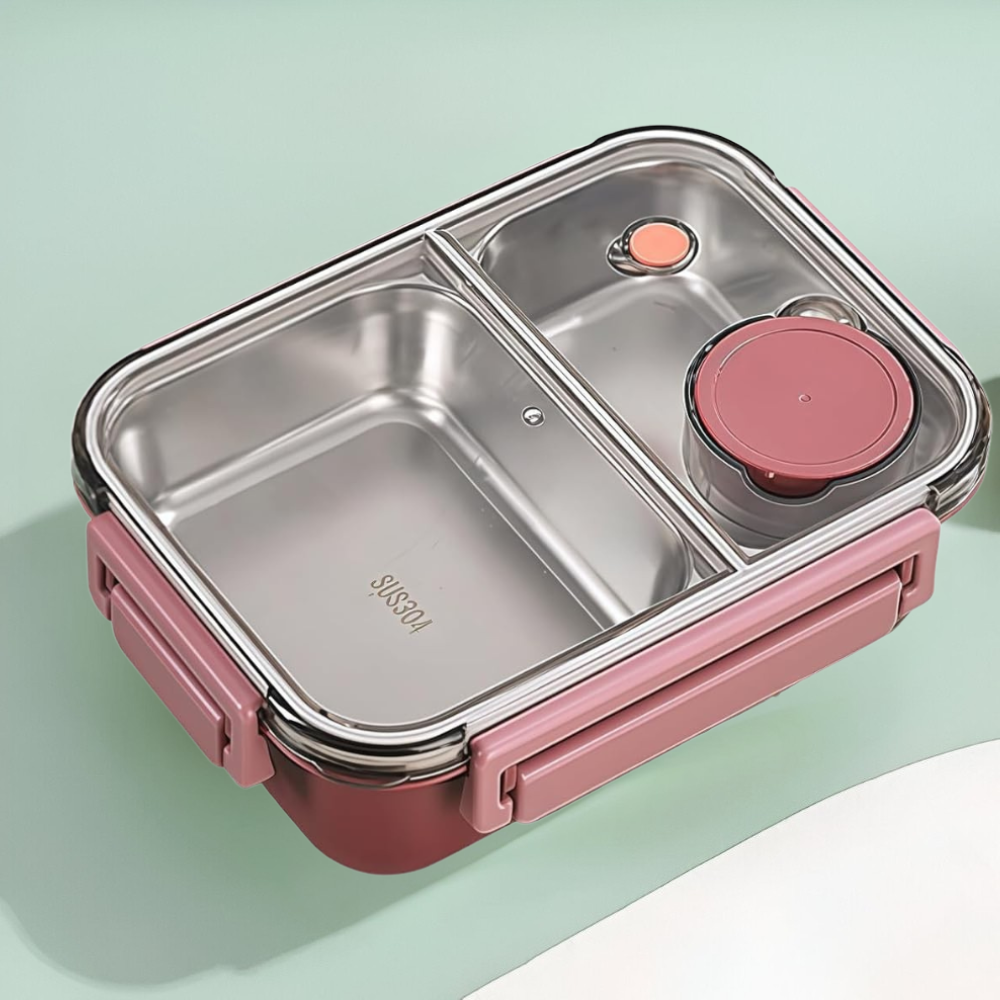 Edelstahl Lunchbox Auslaufsicher Thermo Behälter