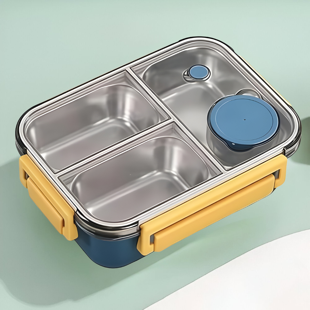 Edelstahl Lunchbox Auslaufsicher Thermo Behälter