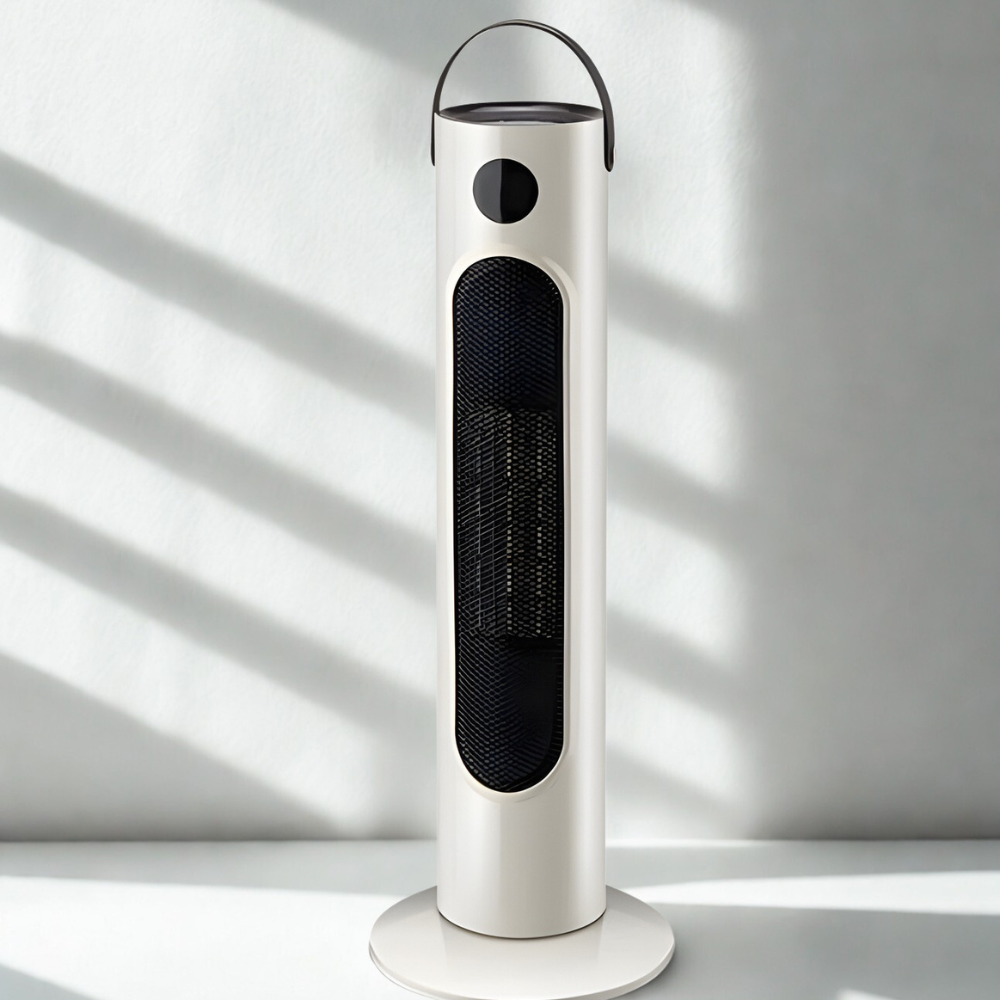 Energieeffizienter 1500W Keramik Heizlüfter Schnell, Leise Sicher für Zuhause