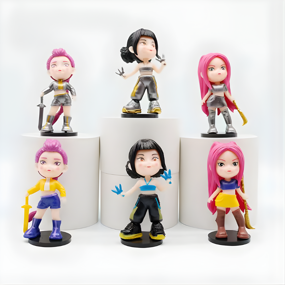 Kpop Sammelfiguren Set Dekoration PVC Actionfiguren Kollektion