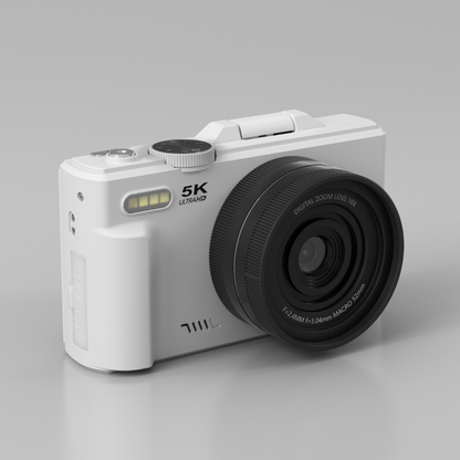 Digital Camera 4K Compact Wi-Fi Video Recording