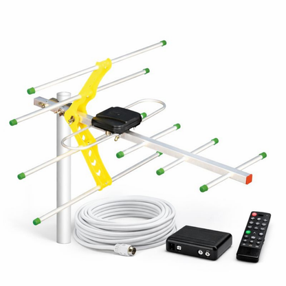 Antenne TV extérieure longue portée UHF VHF FM