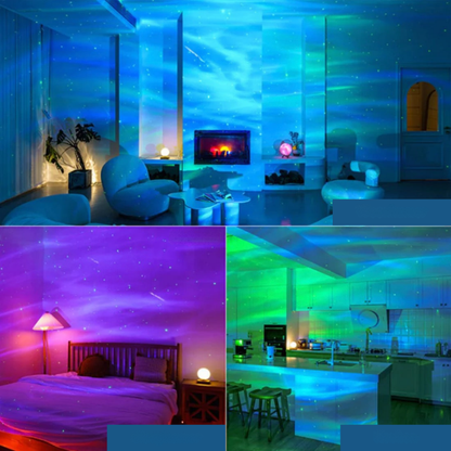 LED Projector Starry Sky Light Aurora Room Lighting
