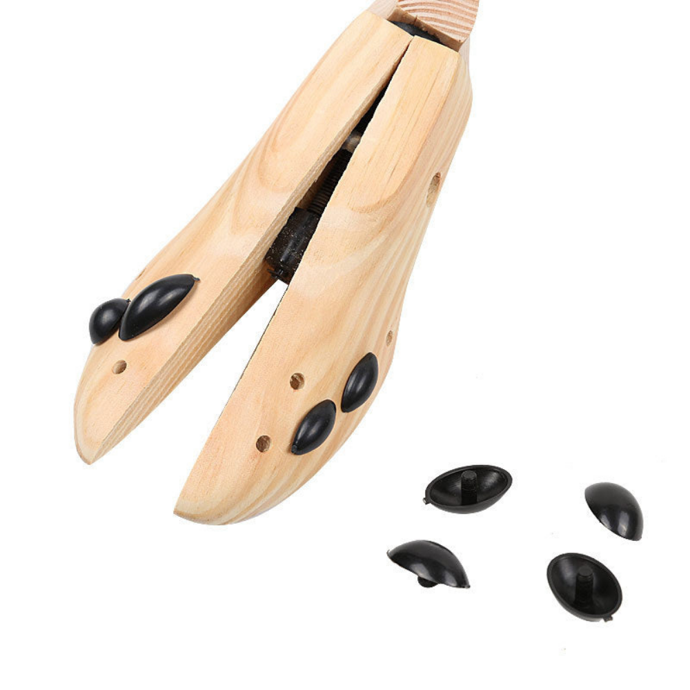 Forma Scarpe in Legno Allarga Scarpe Regolabile Aiuto per Calzata