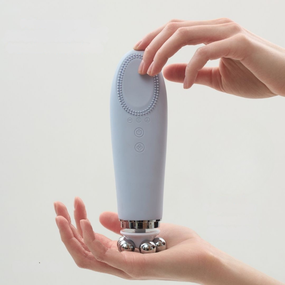 Facial Cleansing Device Heat Vibration Skin Tightening Care