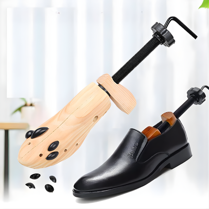 Forma Scarpe in Legno Allarga Scarpe Regolabile Aiuto per Calzata
