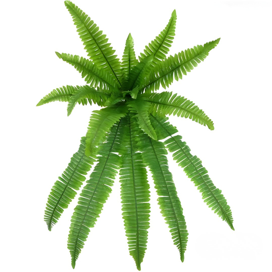 Artificial Plant Green Hanging Fern UV Resistant