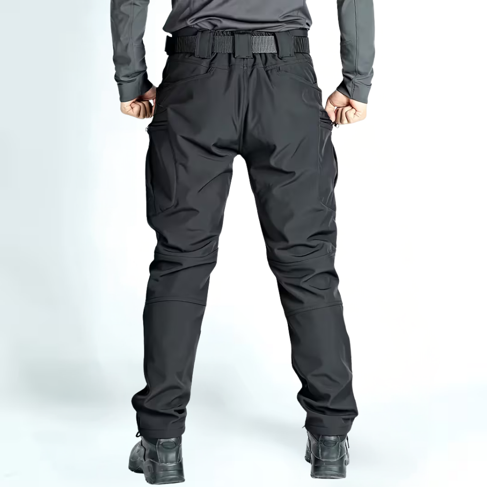 Pantalon cargo homme extérieur chaud doublé résistant loisirs