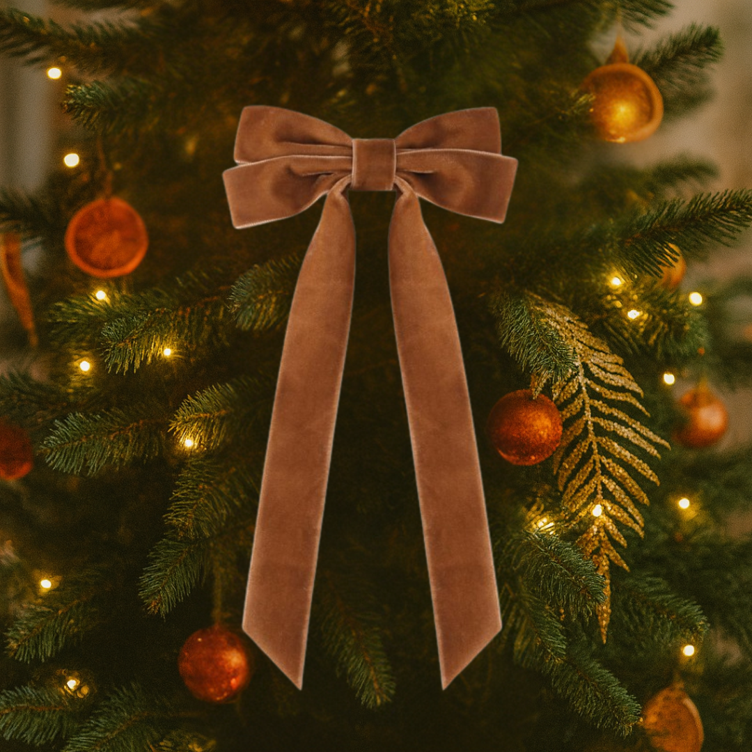 Weihnachtsdekoration Schleifen Samt Deko Schleifenband Innen