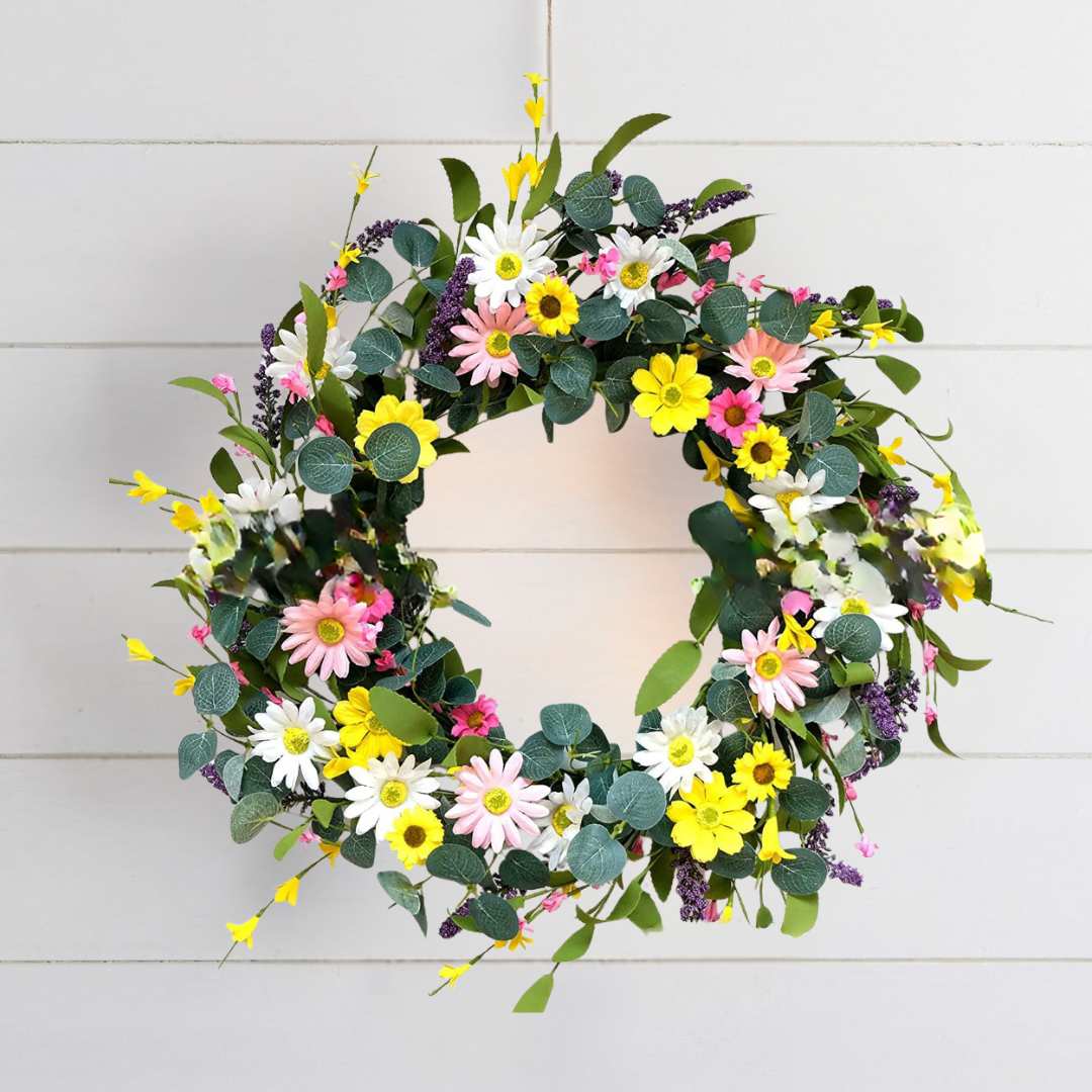 Lavendel Kranz Künstlich Türkranz Dekoration