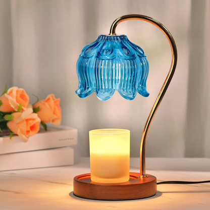 Aromalampe Glas Dimmbar Verstellbare Duftkerzen Wärmelampe Geschenkidee