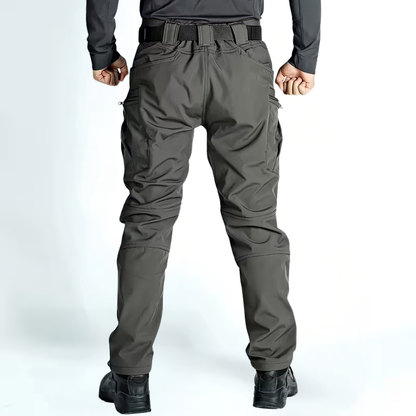 Pantalon cargo homme extérieur chaud doublé résistant loisirs