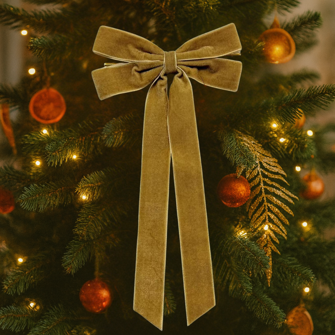 Weihnachtsdekoration Schleifen Samt Deko Schleifenband Innen