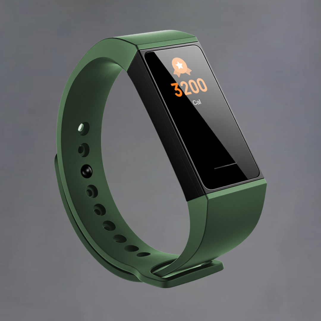 Fitness Smartwatch Heart Rate Blood Pressure Monitor Waterproof Wristband