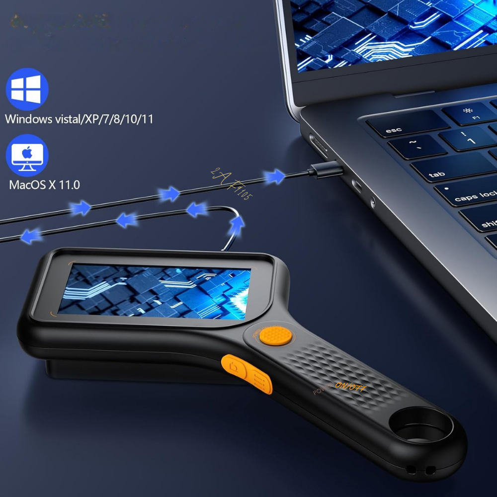 Digital Microscope Handheld Microscope Screen LED Lighting