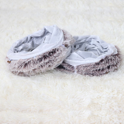 Cat bed tunnel playhouse soft plush gift pet bed