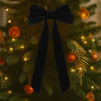 Weihnachtsdekoration Schleifen Samt Deko Schleifenband Innen