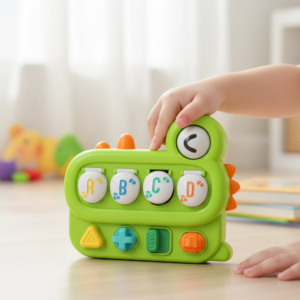 Giocattolo interattivo per bambini stimola la motricità fine e la creatività