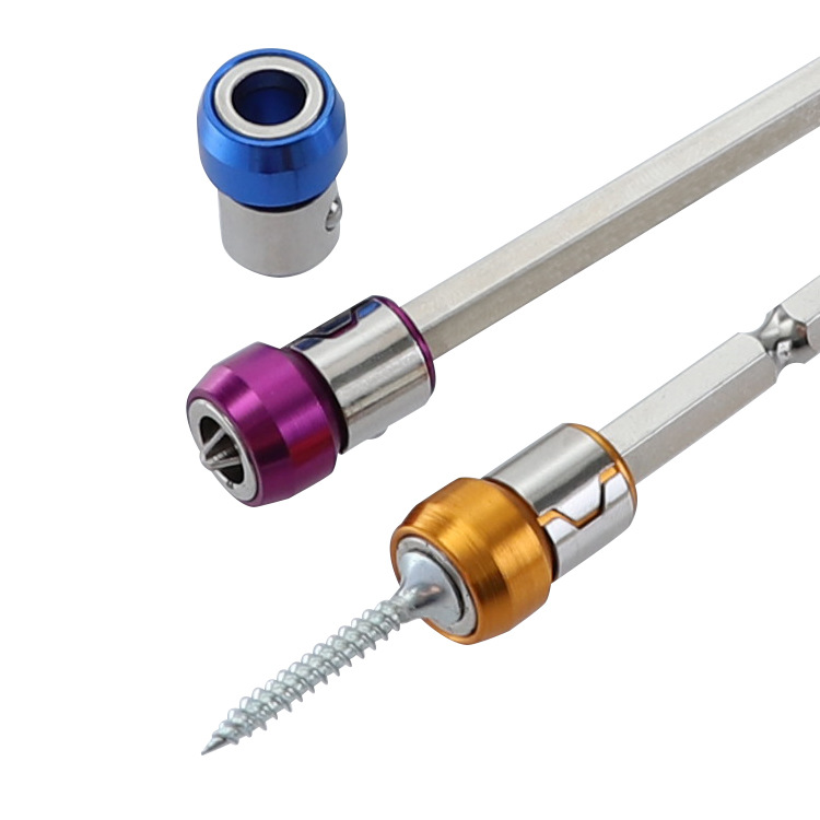 Magnetic screwdriver head holder aluminum