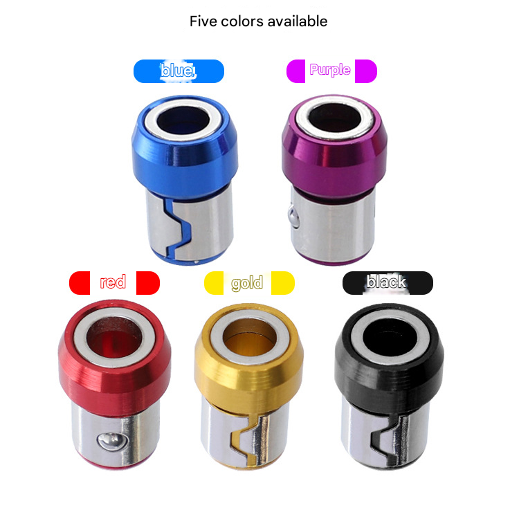 Magnetic screwdriver head holder aluminum