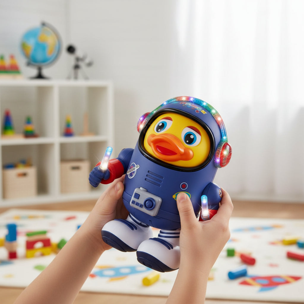 Tanzender Entenroboter Interaktives Spielzeug Licht Sound