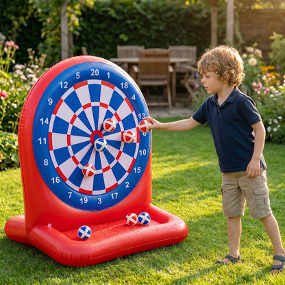Inflatable Dart Target Game Outdoor Fun All Ages - Image 1