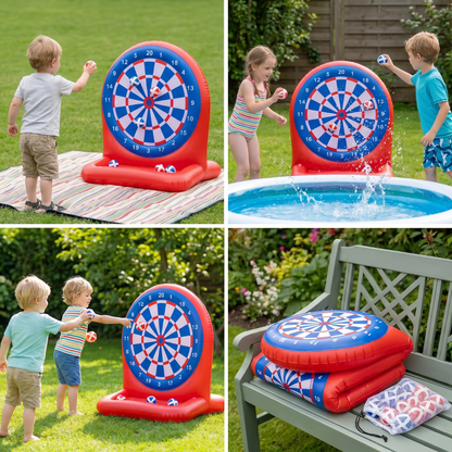 Inflatable Dart Target Game Outdoor Fun All Ages - Image 4