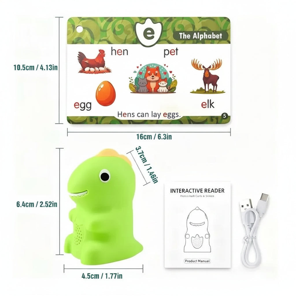 Interaktiver Lesestift Lernspielzeug Für Kinder Spielzeugset - Image 4