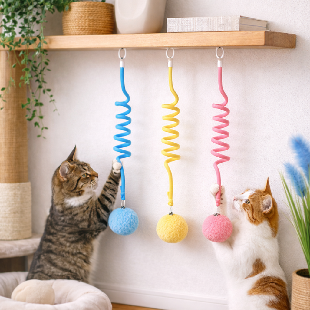 Interaktives Katzenspielzeug Spielset Haustiere - Image 1