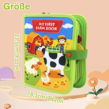 Learning Book Children Interactive Farm Animals