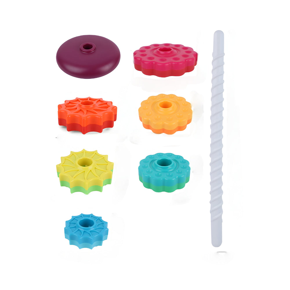 Lernspielzeug Bunt Stapelbare Ringe Kunststoff