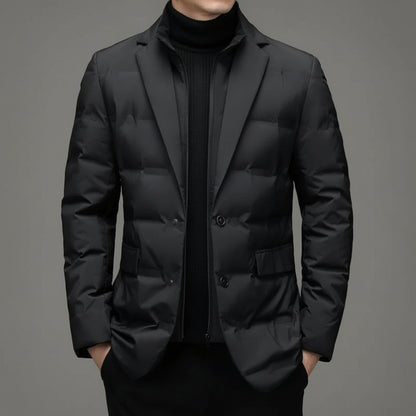 Heren Jas - Chique - soft shell - Zakelijk - Modern Design - Gestroomlijnd - Perfect voor Dagelijks Gebruik