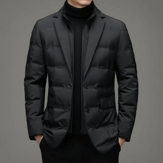 Heren Jas - Chique - soft shell - Zakelijk - Modern Design - Gestroomlijnd - Perfect voor Dagelijks Gebruik