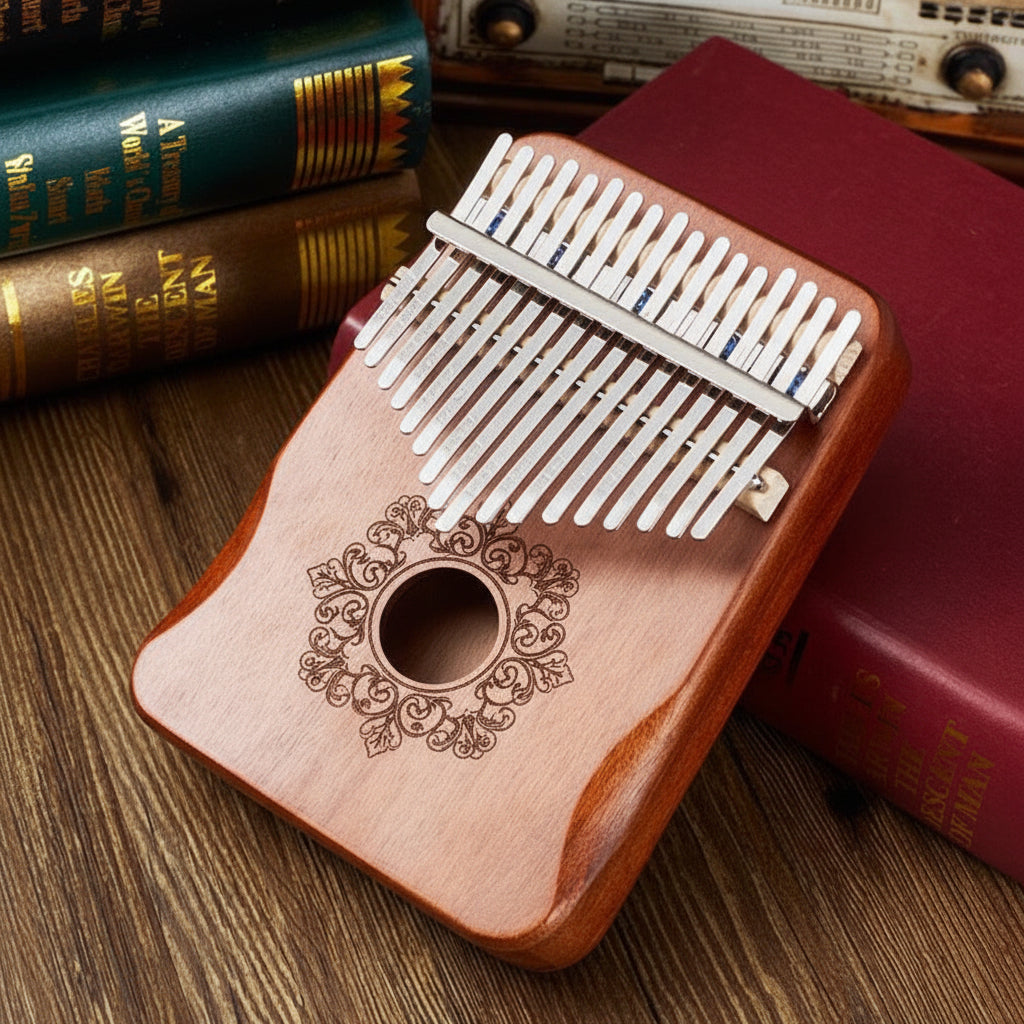 Wood Kalimba Thumb Piano Musical Instrument
