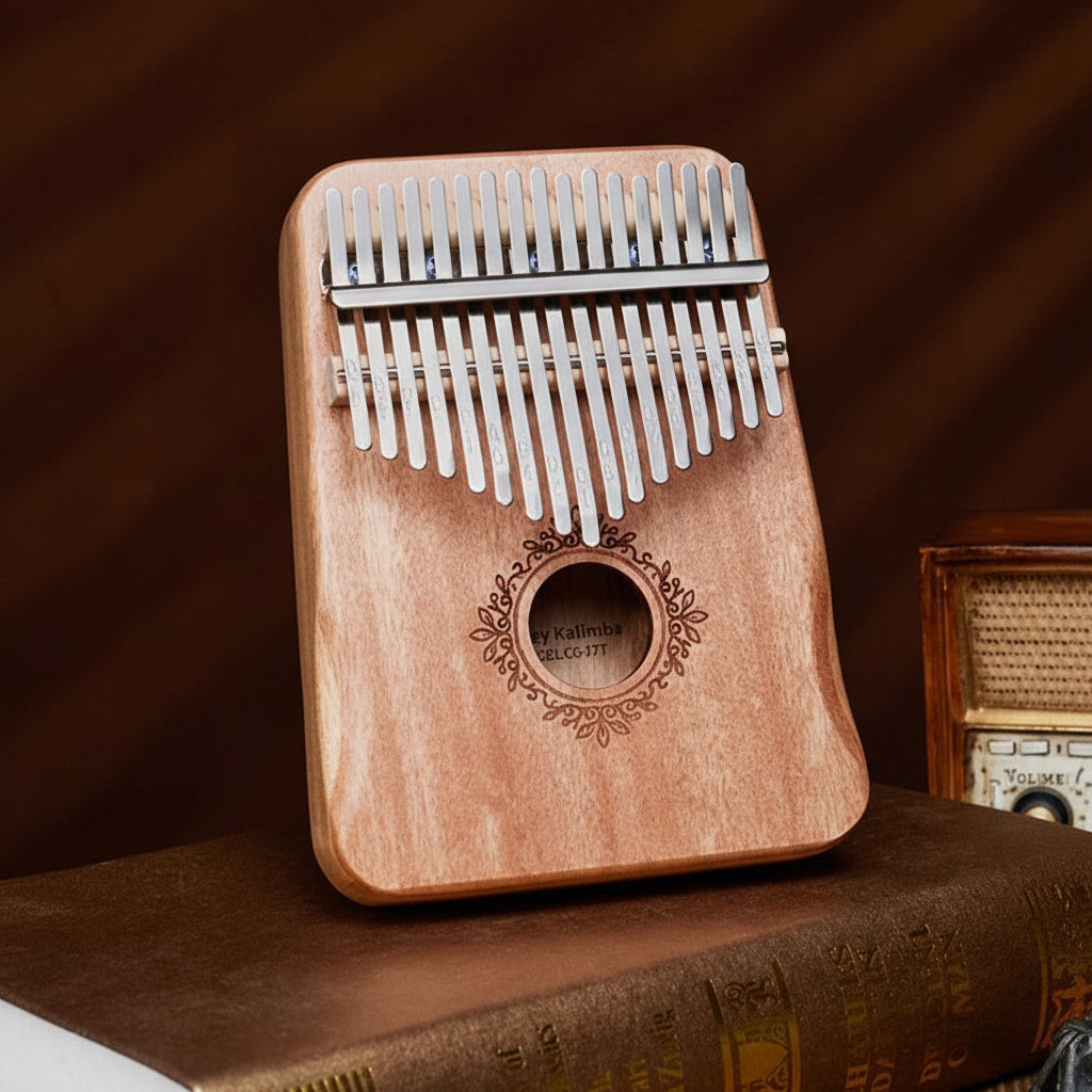 Wood Kalimba Thumb Piano Musical Instrument