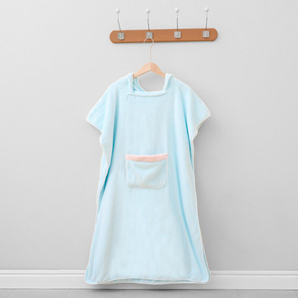 Kapuzen Badeponcho Taschendesign - Image 6