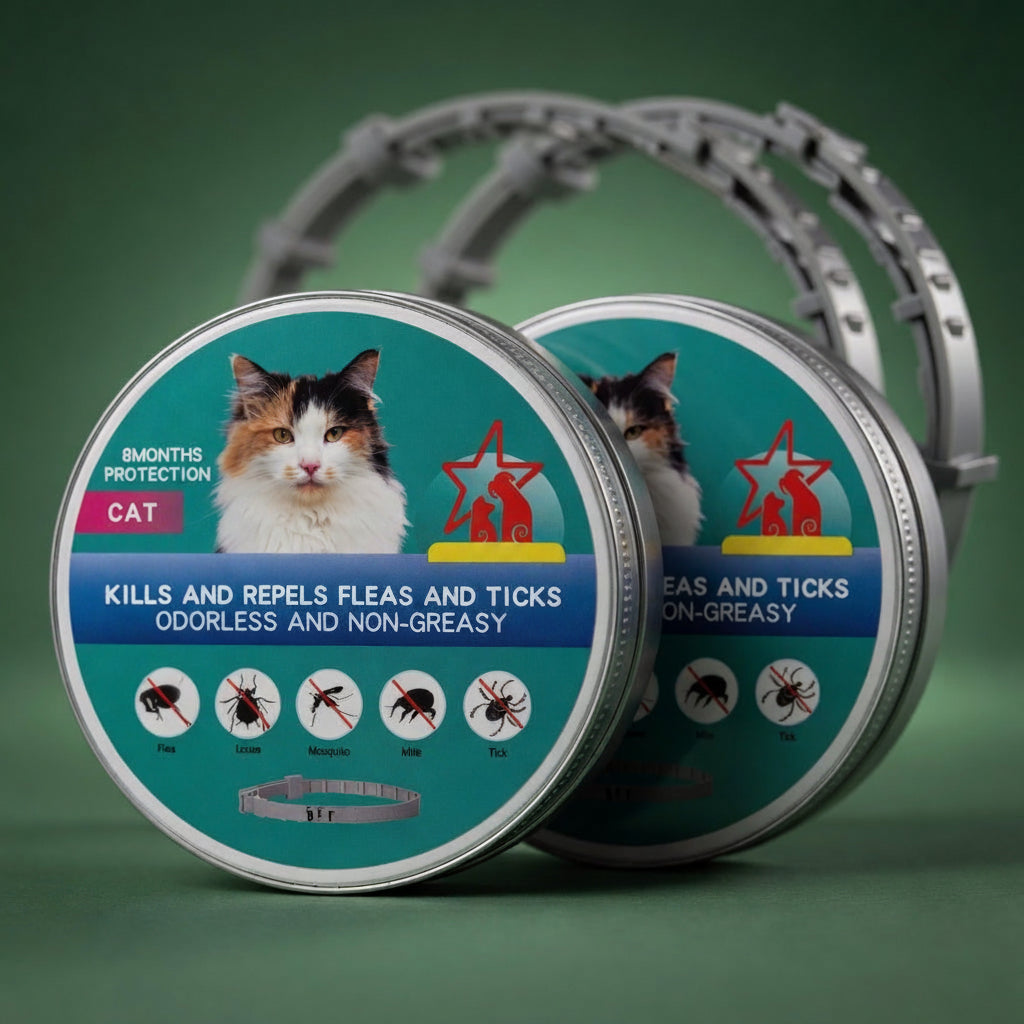 Katzen Hunde Floh Zeckenhalsband 8 Monate Schutz - Image 10