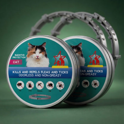 Katzen Hunde Floh Zeckenhalsband 8 Monate Schutz - Image 10