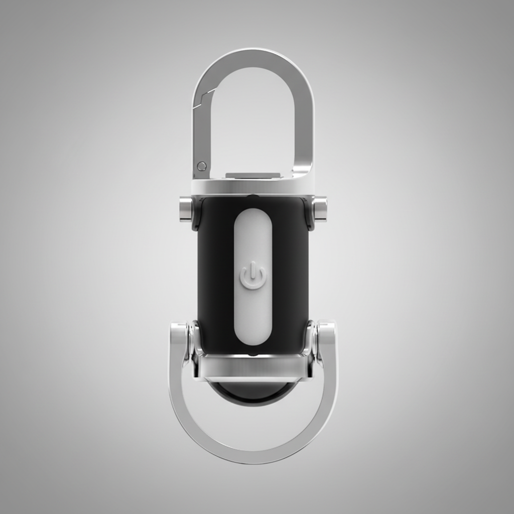 Hiking Flashlight Keychain Compact LED Outdoor