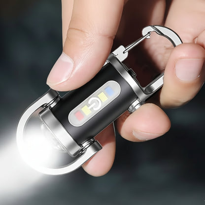 Hiking Flashlight Keychain Compact LED Outdoor