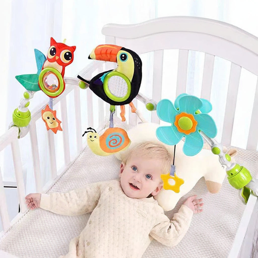 Childrens Toy Bow Toy Wooden Rainbow Stacking Game
