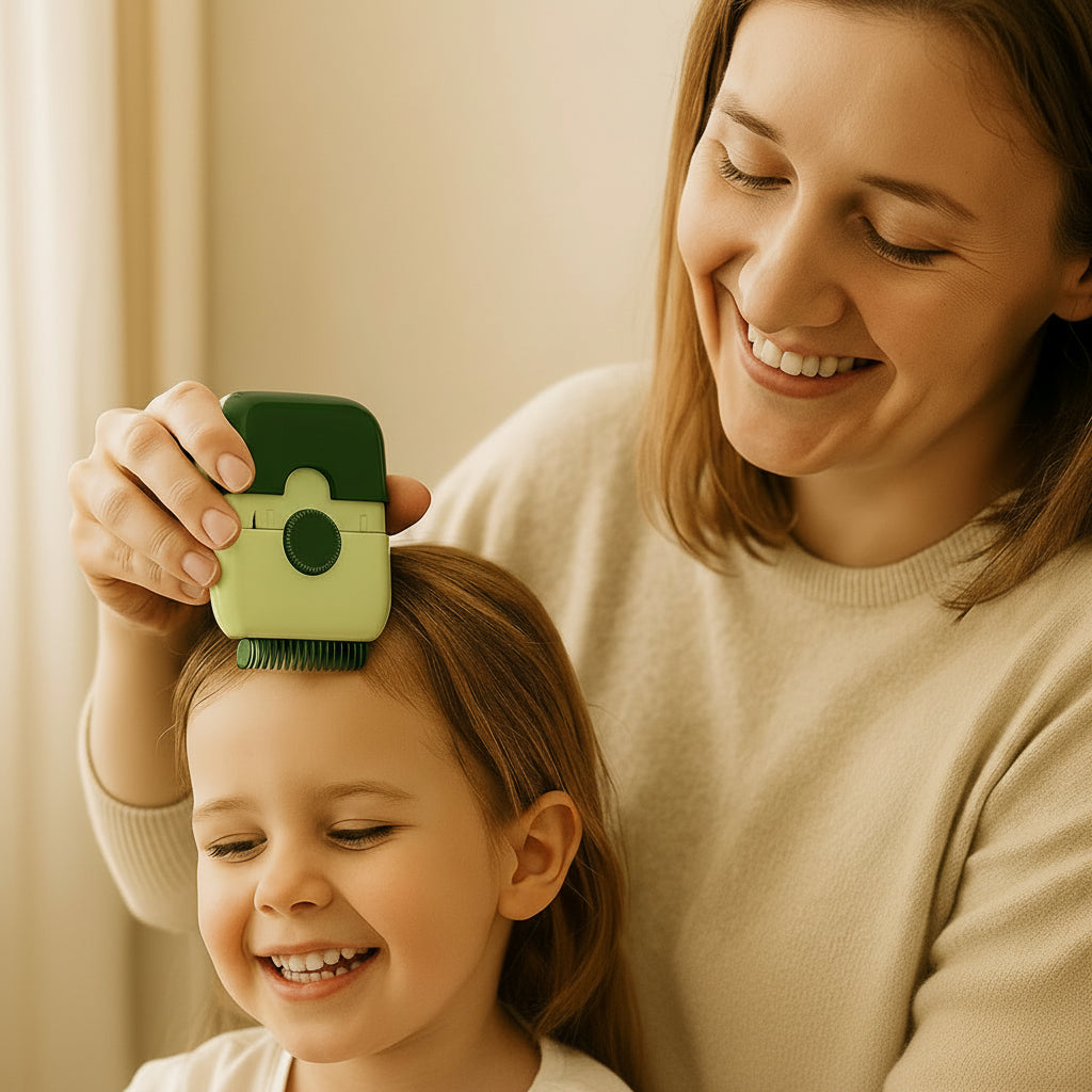 Peigne coupe-cheveux enfant idéal coupe douce coiffage