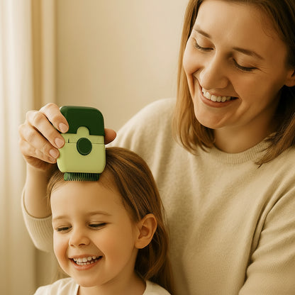 Peigne coupe-cheveux enfant idéal coupe douce coiffage