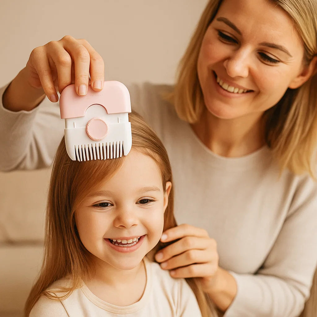 Peigne coupe-cheveux enfant idéal coupe douce coiffage