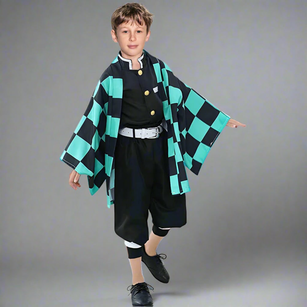 Kimono Kostüm Cosplay Kostüm Kinder Kostüm Anime Outfit - Image 5