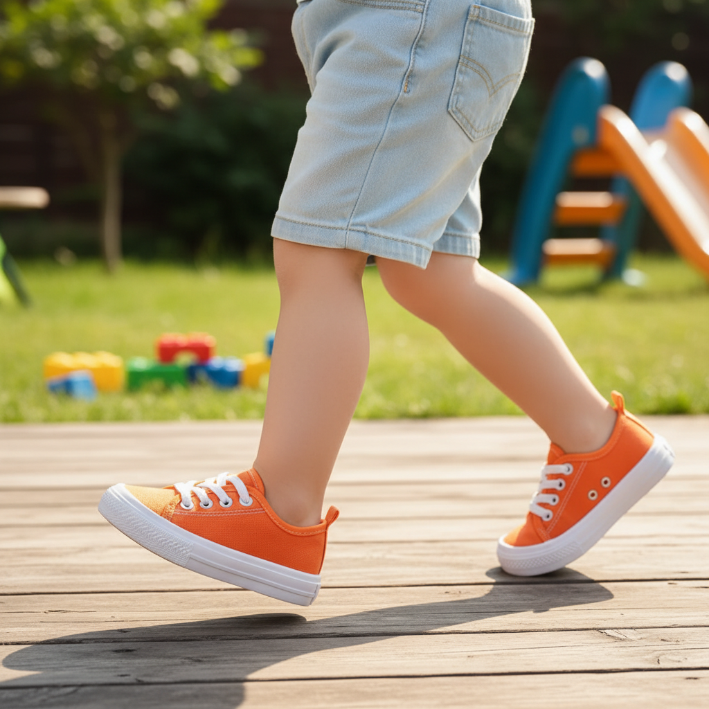 Kinder Barfuß Sneaker Schnürung - Image 4
